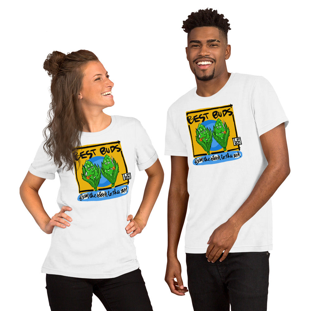 Best Buds - Lebo Short Sleeve Unisex T-Shirt